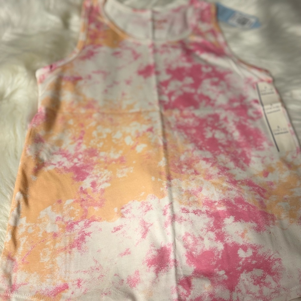 Cat & Jack kids 'Pink and Orange Tie-Dye Tank Top Size 10/12
NWT - Picture 4 of 8